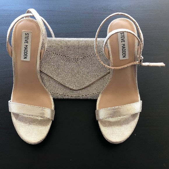Steve Madden - Heels (US 7) and Purse - Picture 1 of 3